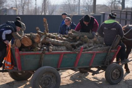 Lemne oferite de Arhiepiscopia Dunării de Jos pentru sinistraţii din judeţul Galaţi – fotografia 4