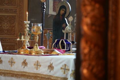 Rugăciune, filantropie şi bucurie duhovnicească la sărbătoarea Bunei Vestiri în Arhiepiscopia Dunării de Jos – fotografia 52