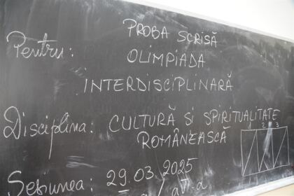 Olimpiada interdisciplinară „Cultură şi spiritualitate românească“ în Arhiepiscopia Dunării de Jos – fotografia 25