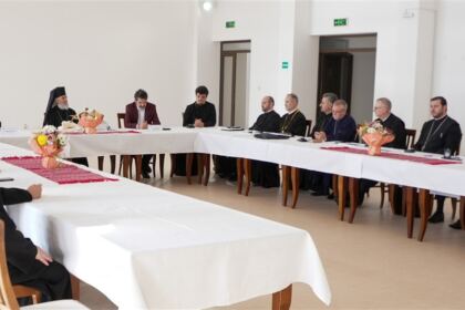 Continuarea lucrărilor întrunirii Colegiului Decanilor Facultăților de Teologie din Patriarhia Română – fotografia 29