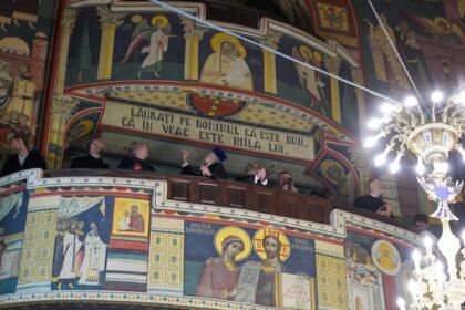 Continuarea lucrărilor întrunirii Colegiului Decanilor Facultăților de Teologie din Patriarhia Română – fotografia 37
