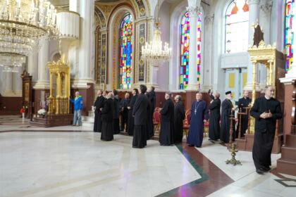 Continuarea lucrărilor întrunirii Colegiului Decanilor Facultăților de Teologie din Patriarhia Română – fotografia 49