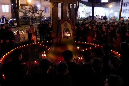 Căminele Universităţii „Dunărea de Jos” din Galaţi au fost binecuvântate – fotografia 12