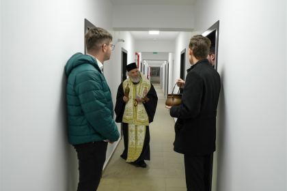 Căminele Universităţii „Dunărea de Jos” din Galaţi au fost binecuvântate – fotografia 38