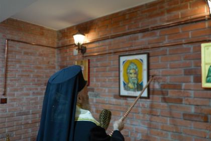 Binecuvântarea lucrăilor de reamenajare la Cantina „Sf. Nicolae şi Sf. Ioan Gură de Aur” a Centrului eparhial – fotografia 30