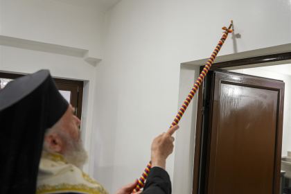 Binecuvântarea lucrăilor de reamenajare la Cantina „Sf. Nicolae şi Sf. Ioan Gură de Aur” a Centrului eparhial – fotografia 33