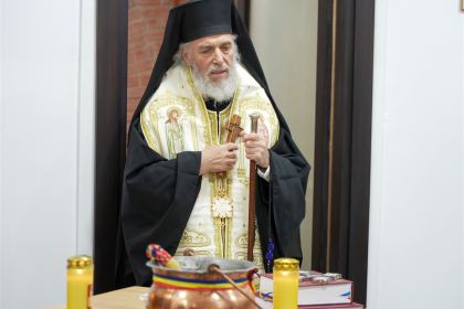 Binecuvântarea lucrăilor de reamenajare la Cantina „Sf. Nicolae şi Sf. Ioan Gură de Aur” a Centrului eparhial – fotografia 43