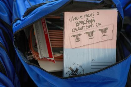 Sprijin din partea Bisericii la început de an şcolar pentru 3300 de copii din judeţele Galaţi şi Brăila – fotografia 28