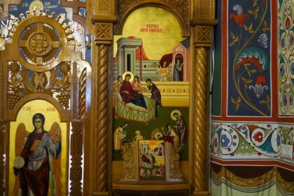 Hramul Mănăstirii „Naşterea Maicii Domnului” – Cudalbi – fotografia 77