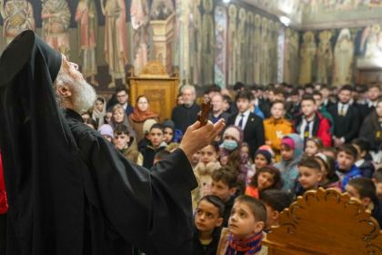 Întrunire duhovnicească cu elevii seminarişti gălăţeni înainte de vacanţa de Sfintele Paşti – fotografia 12