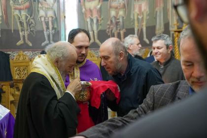 Întrunire duhovnicească cu elevii seminarişti gălăţeni înainte de vacanţa de Sfintele Paşti – fotografia 34