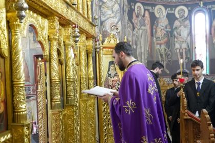 Întrunire duhovnicească cu elevii seminarişti gălăţeni înainte de vacanţa de Sfintele Paşti – fotografia 36