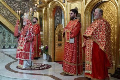 Rânduiala spălării picioarelor la Catedrala Arhiepiscopală din Galaţi – fotografia 6