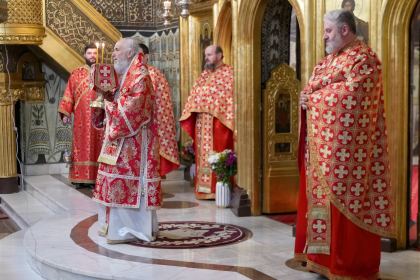 Rânduiala spălării picioarelor la Catedrala Arhiepiscopală din Galaţi – fotografia 11