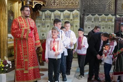 Rânduiala spălării picioarelor la Catedrala Arhiepiscopală din Galaţi – fotografia 16