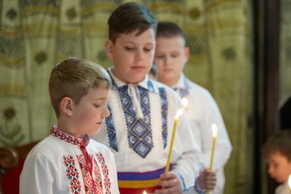 Rânduiala spălării picioarelor la Catedrala Arhiepiscopală din Galaţi – fotografia 17