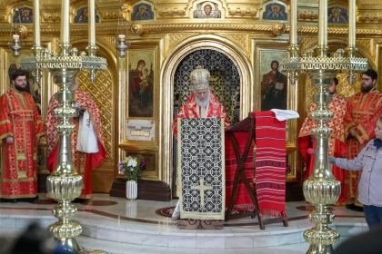 Rânduiala spălării picioarelor la Catedrala Arhiepiscopală din Galaţi – fotografia 23