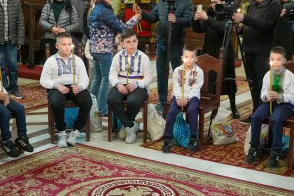 Rânduiala spălării picioarelor la Catedrala Arhiepiscopală din Galaţi – fotografia 48