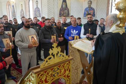 Duminica Învierii la Penitenciarul din Galaţi – fotografia 12
