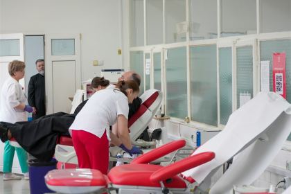 Acţiune de donare de sânge în municipiul Brăila – fotografia 12