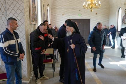 Rugăciune şi binecuvântare pentru persoanele private temporar de libertate din Penitenciarul Galaţi – fotografia 4