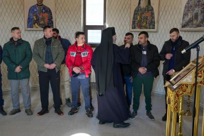 Rugăciune şi binecuvântare pentru persoanele private temporar de libertate din Penitenciarul Galaţi – fotografia 5