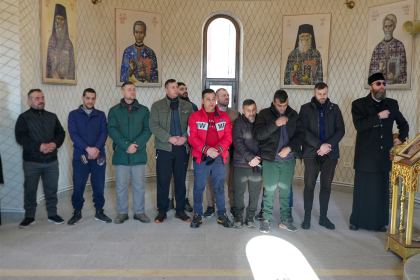 Rugăciune şi binecuvântare pentru persoanele private temporar de libertate din Penitenciarul Galaţi – fotografia 7