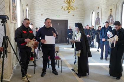 Rugăciune şi binecuvântare pentru persoanele private temporar de libertate din Penitenciarul Galaţi – fotografia 33