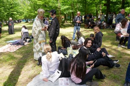 Sărbătoarea tinerilor la Mănăstirea Buciumeni – fotografia 90