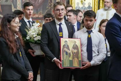 Revedere după trei decenii şi curs festiv la Seminarul Teologic „Sf. Andrei“ din Galaţi – fotografia 41