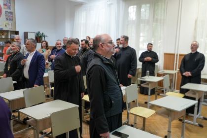 Revedere după trei decenii şi curs festiv la Seminarul Teologic „Sf. Andrei“ din Galaţi – fotografia 51