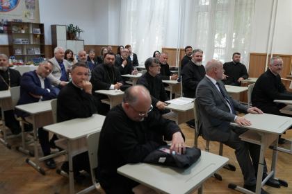 Revedere după trei decenii şi curs festiv la Seminarul Teologic „Sf. Andrei“ din Galaţi – fotografia 52