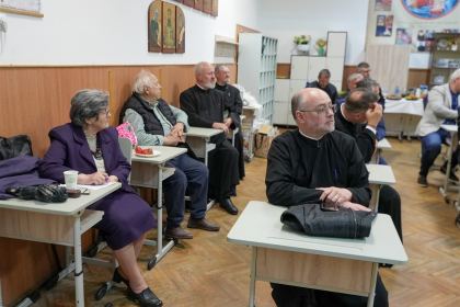 Revedere după trei decenii şi curs festiv la Seminarul Teologic „Sf. Andrei“ din Galaţi – fotografia 56