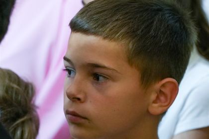Rugăciune şi binecuvântare la sfârşit de an şcolar pentru clasele primare de la Seminarul Teologic „Sfântul Andrei“ din Galaţi – fotografia 14