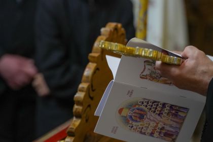 Rugăciune şi binecuvântare la sfârşit de an şcolar pentru clasele primare de la Seminarul Teologic „Sfântul Andrei“ din Galaţi – fotografia 41