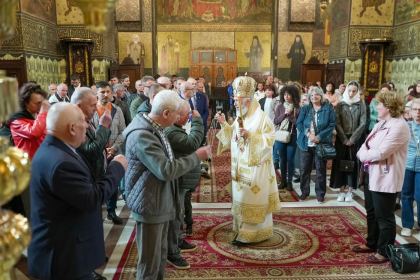 Duminica vindecării orbului din naştere la Catedrala arhiepiscopală din Galaţi – fotografia 32