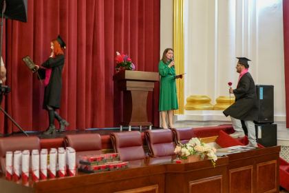 Cursul festiv al absolvenţilor Facultăţii de Istorie, Filosofie şi Teologie din Galaţi – fotografia 54