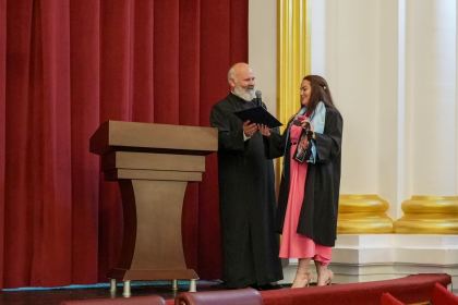 Cursul festiv al absolvenţilor Facultăţii de Istorie, Filosofie şi Teologie din Galaţi – fotografia 60