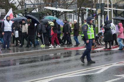 Ediţia a 16-a a „Marşului pentru viaţă“ în Arhiepiscopia Dunării de Jos – fotografia 35