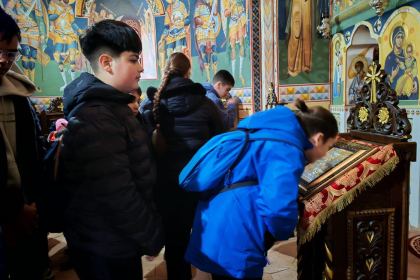 Elevi în vizită la Mănăstirea Voievodală Măxineni – fotografia 13