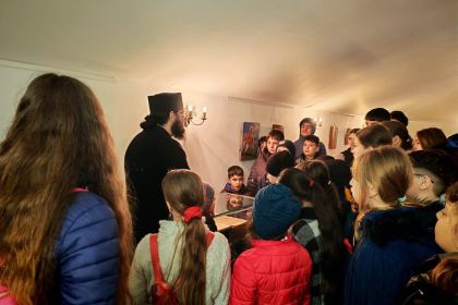 Elevi în vizită la Mănăstirea Voievodală Măxineni – fotografia 33