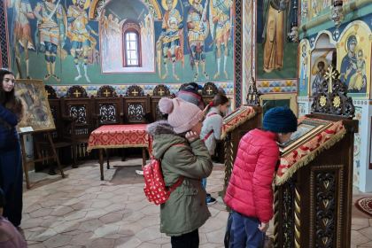 Elevi în vizită la Mănăstirea Voievodală Măxineni – fotografia 34